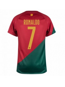 Portugal Cristiano Ronaldo #7 Domaci Dres SP 2022 Kratak Rukavima